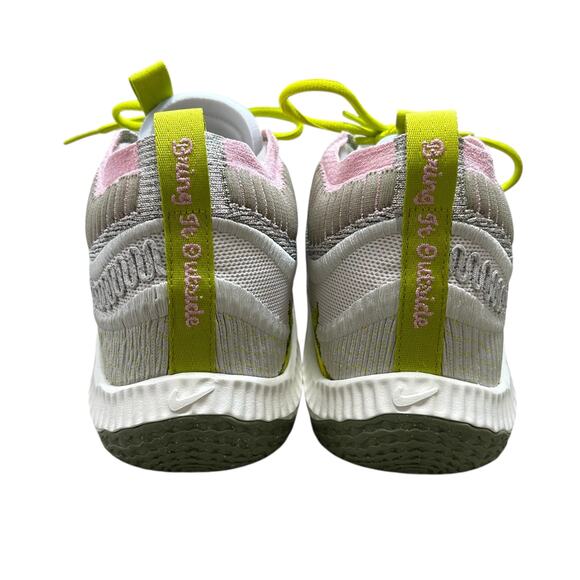 Nike Cosmic Unity 3 Basketball Shoes Men's Sz 9 Phantom Bright Cactus Streetwear - Picture 3 of 11